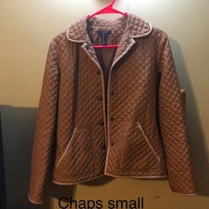 Chaps quilted coat